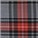 Black White Red Plaid