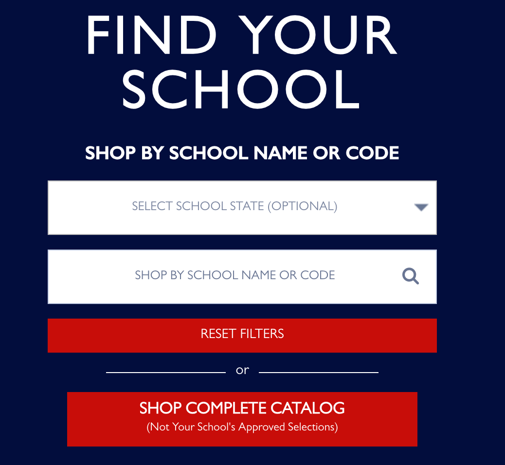Find Your School