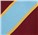 Burgundy Light Blue Stripe